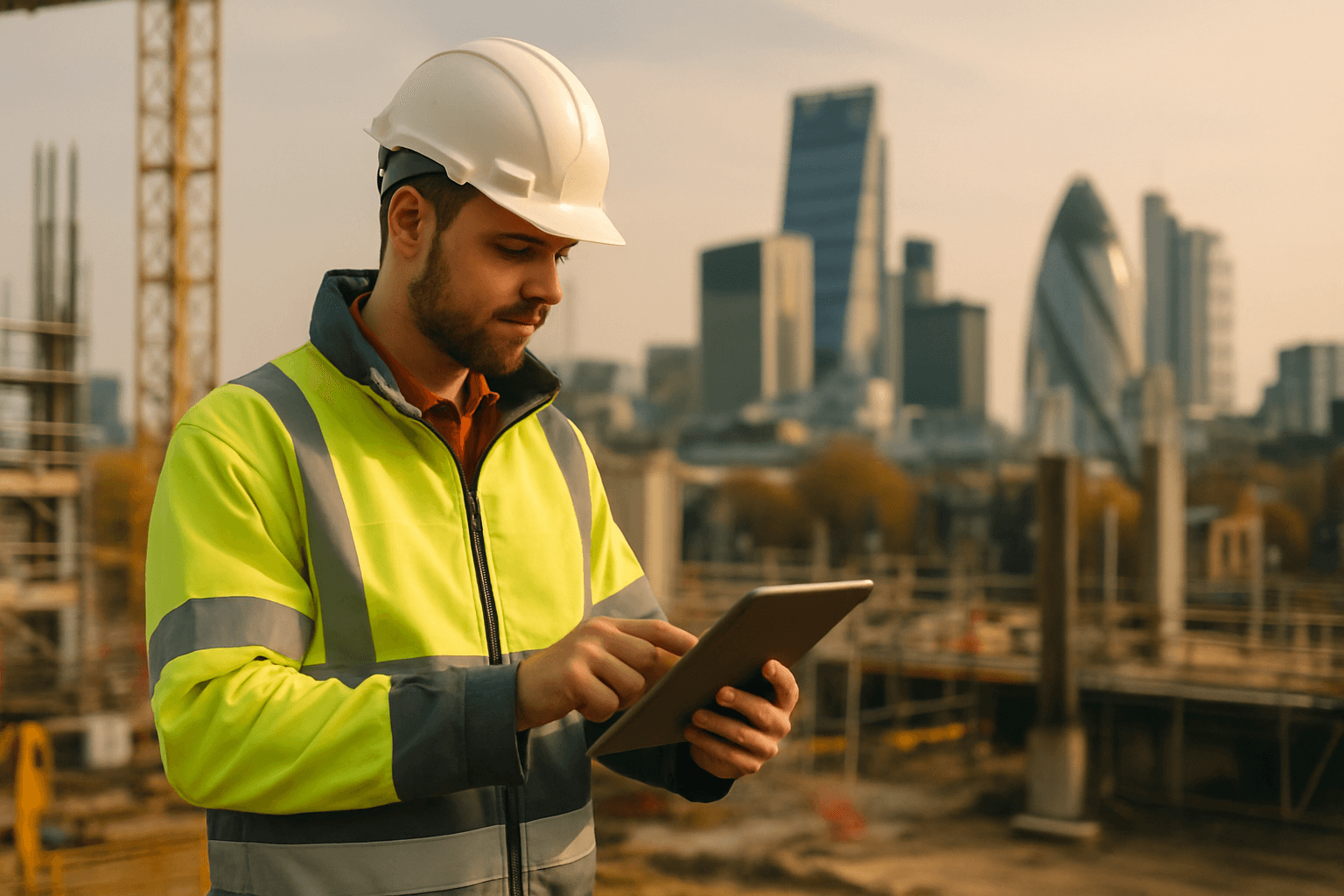 IT Support for Construction: The Site-to-Office Problem